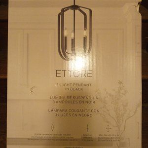 KICHLER-ETTORE 3-Light Ceiling Pendant Fixture